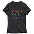 Vote With Love "Wins" Women's V-Neck